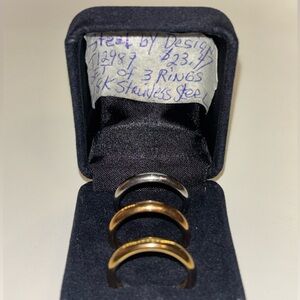 Stainless Steel Mixed Metal Rings